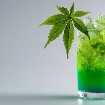 Glowing THC drink