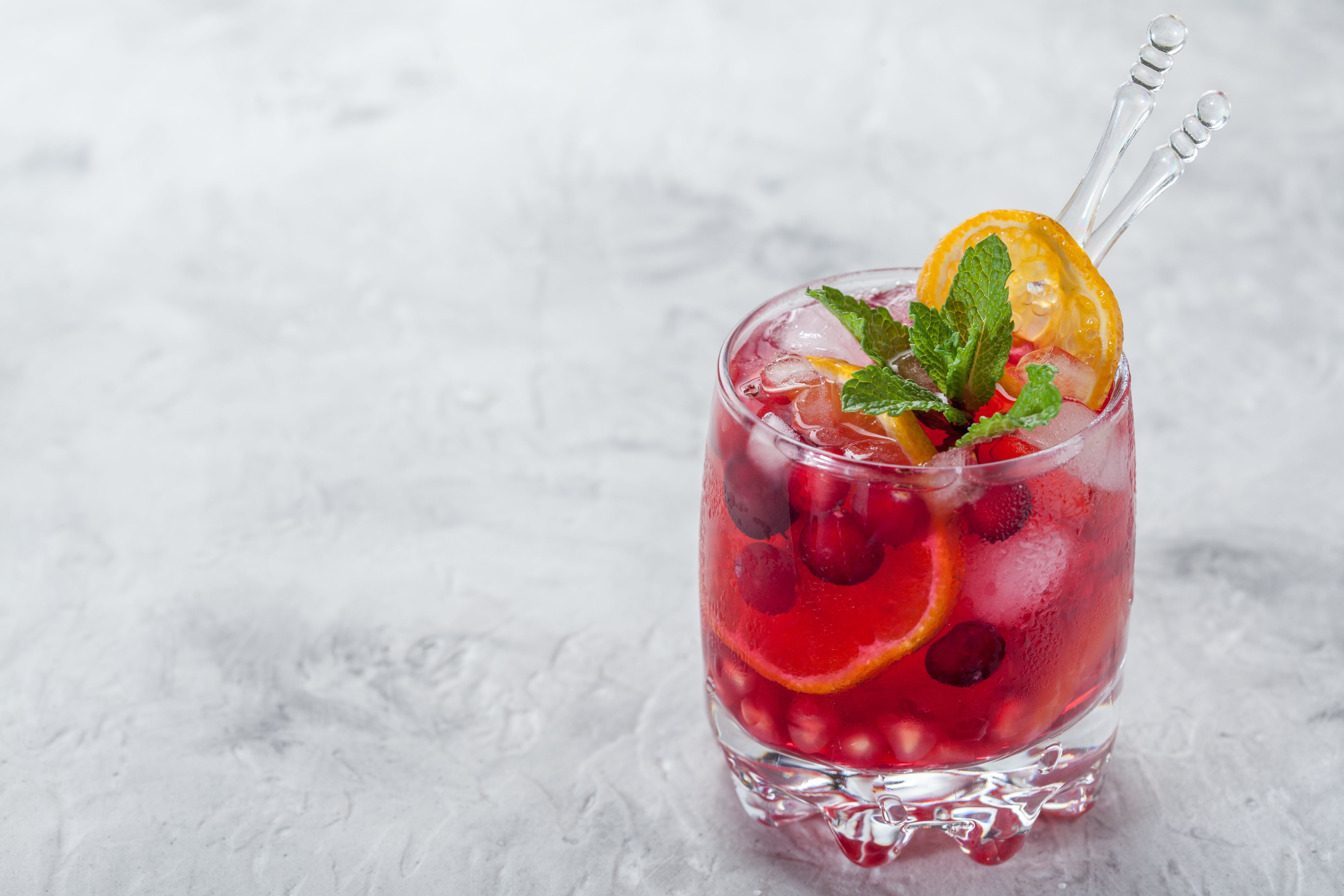 Orange Cranberry Spritzer