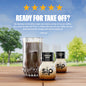 Sip Elixirs products on a wooden surface with a scenic background