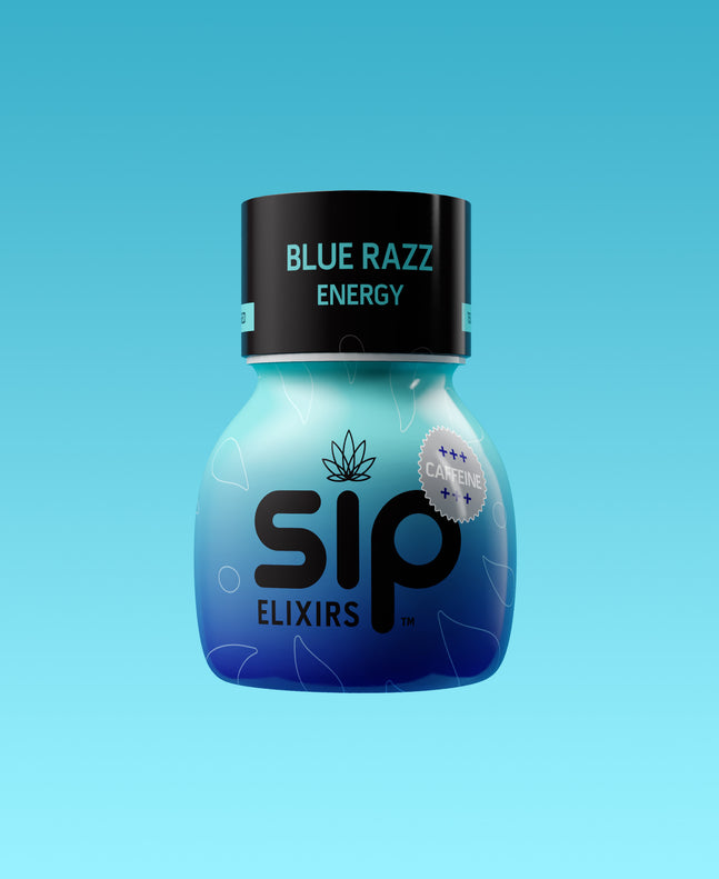 SIP Elixirs - Blue Razz - Energy Bottle