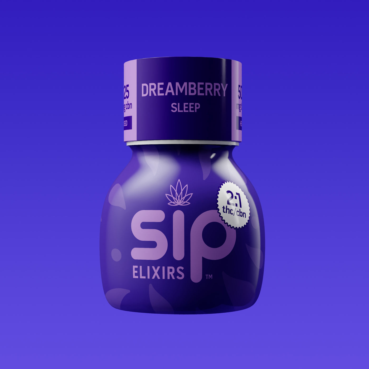 SIP Elixirs - Dreamberry THC Drink - Sleep Bottle
