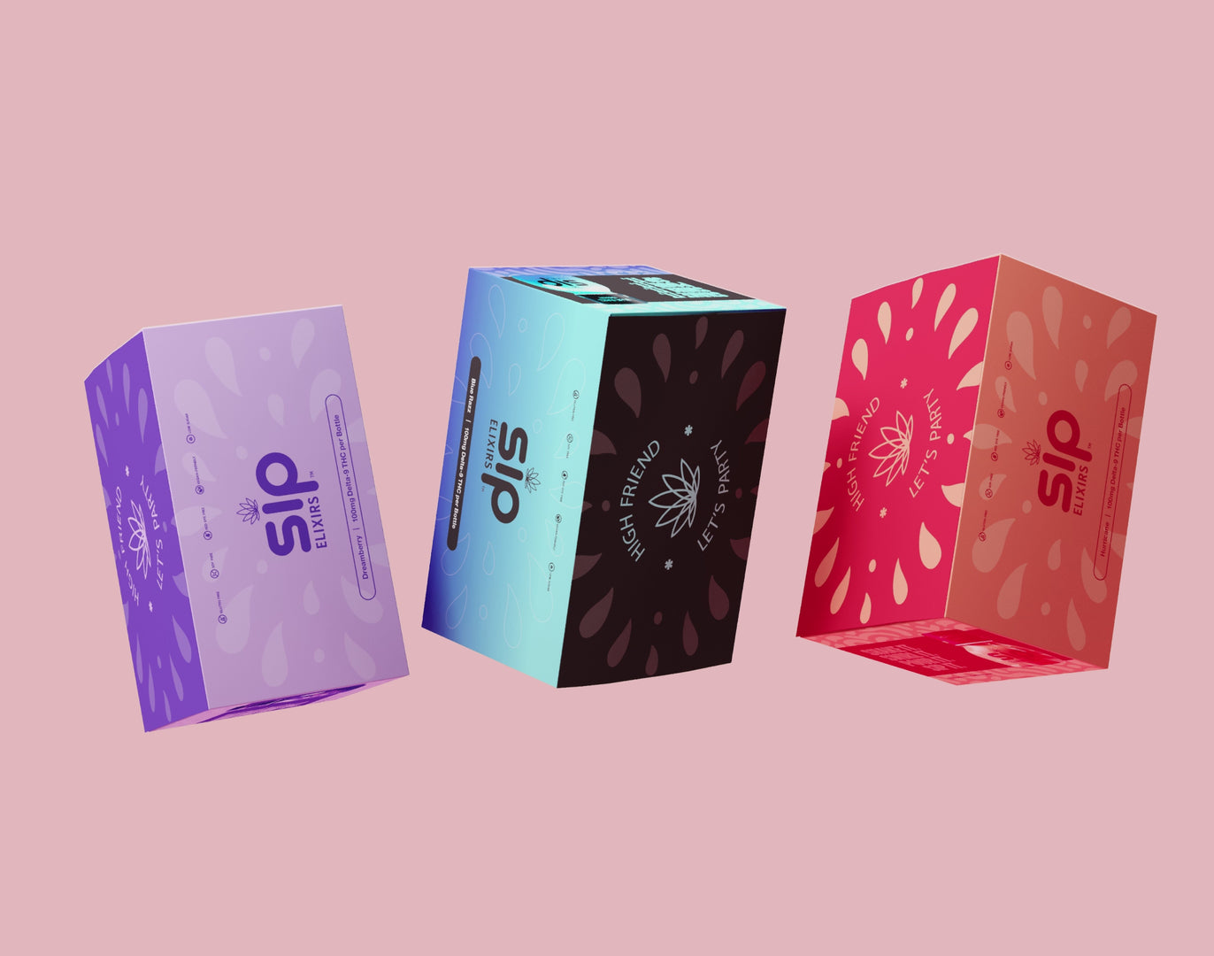 SIP Elixirs - Floating Box video of random SIP bundle flavors