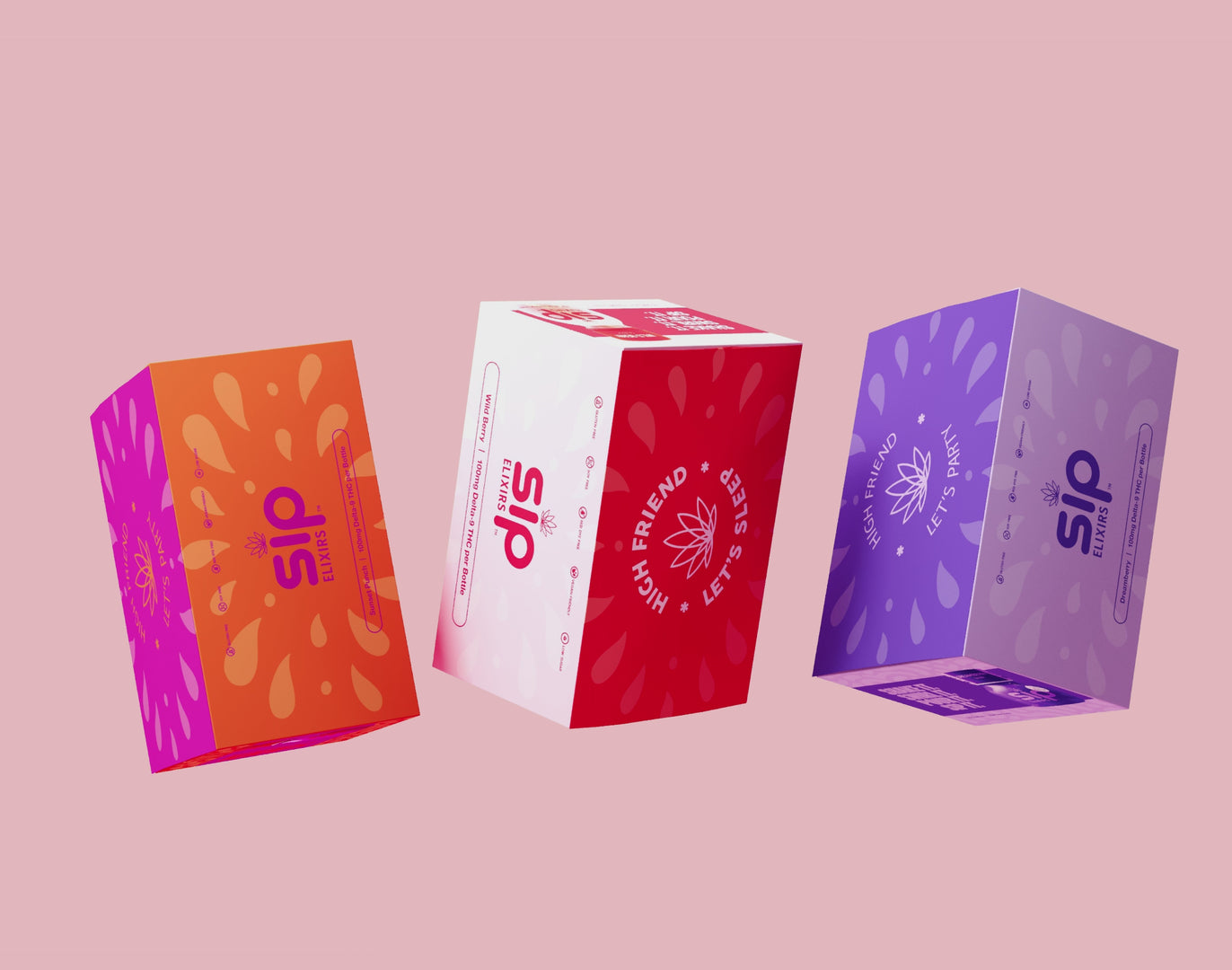 SIP Elixirs - Floating Box video of random SIP bundle flavors