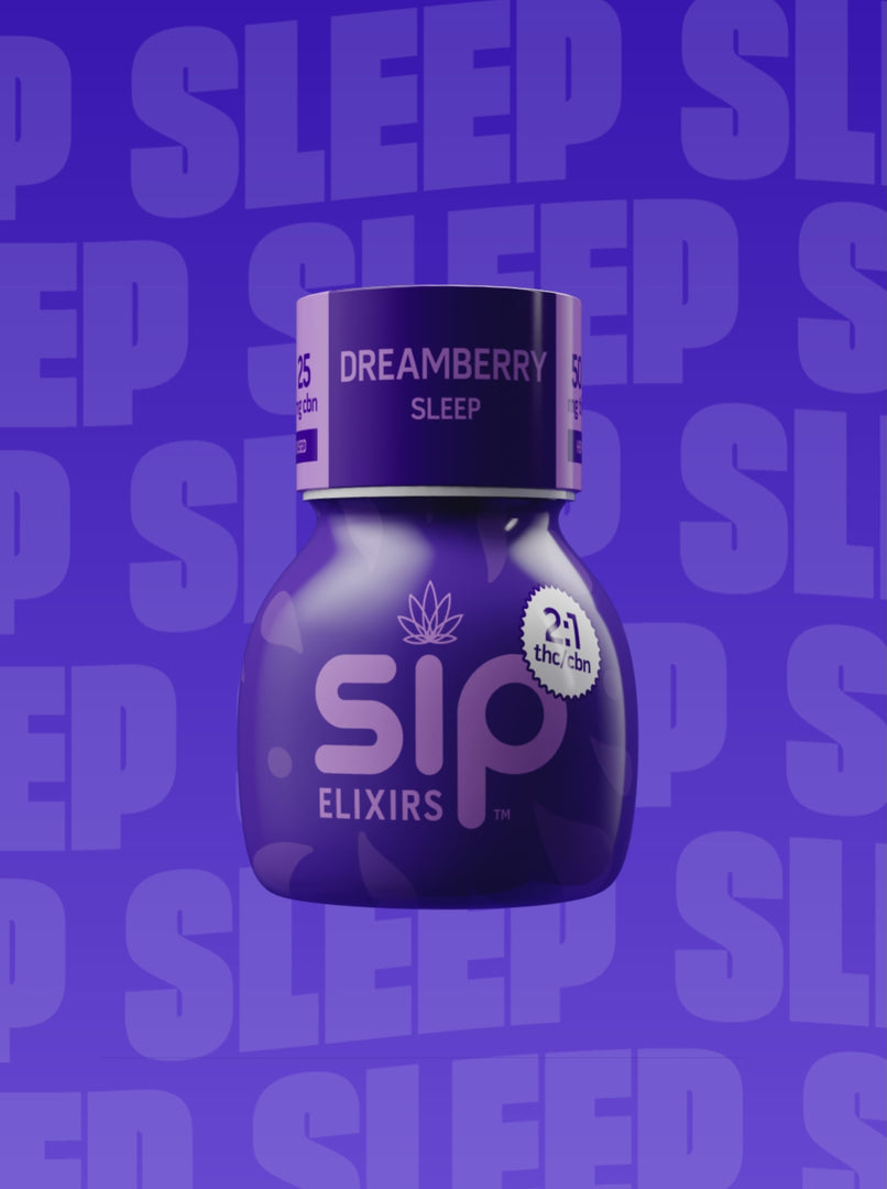 SIP Elixirs - Dreamberry bottle hover video